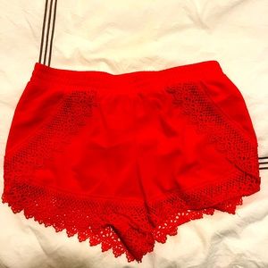 Gianni Bini Crochet Shorts